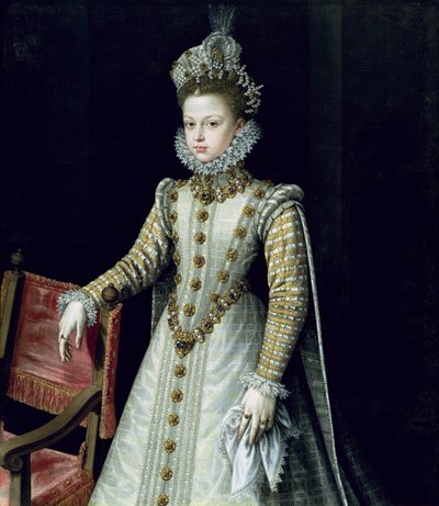 The Infanta Isabel Clara Eugenie by Alonso Sánchez Coello